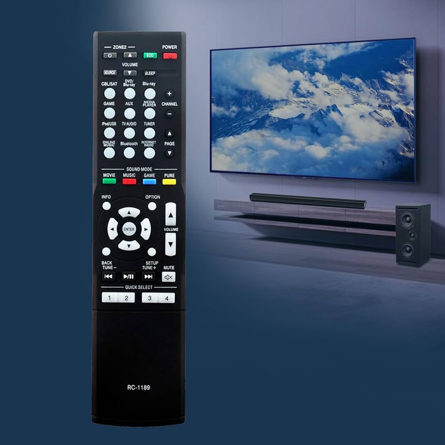 Amazon.com: RC-1189 Replaced Remote Control Compatible with Denon